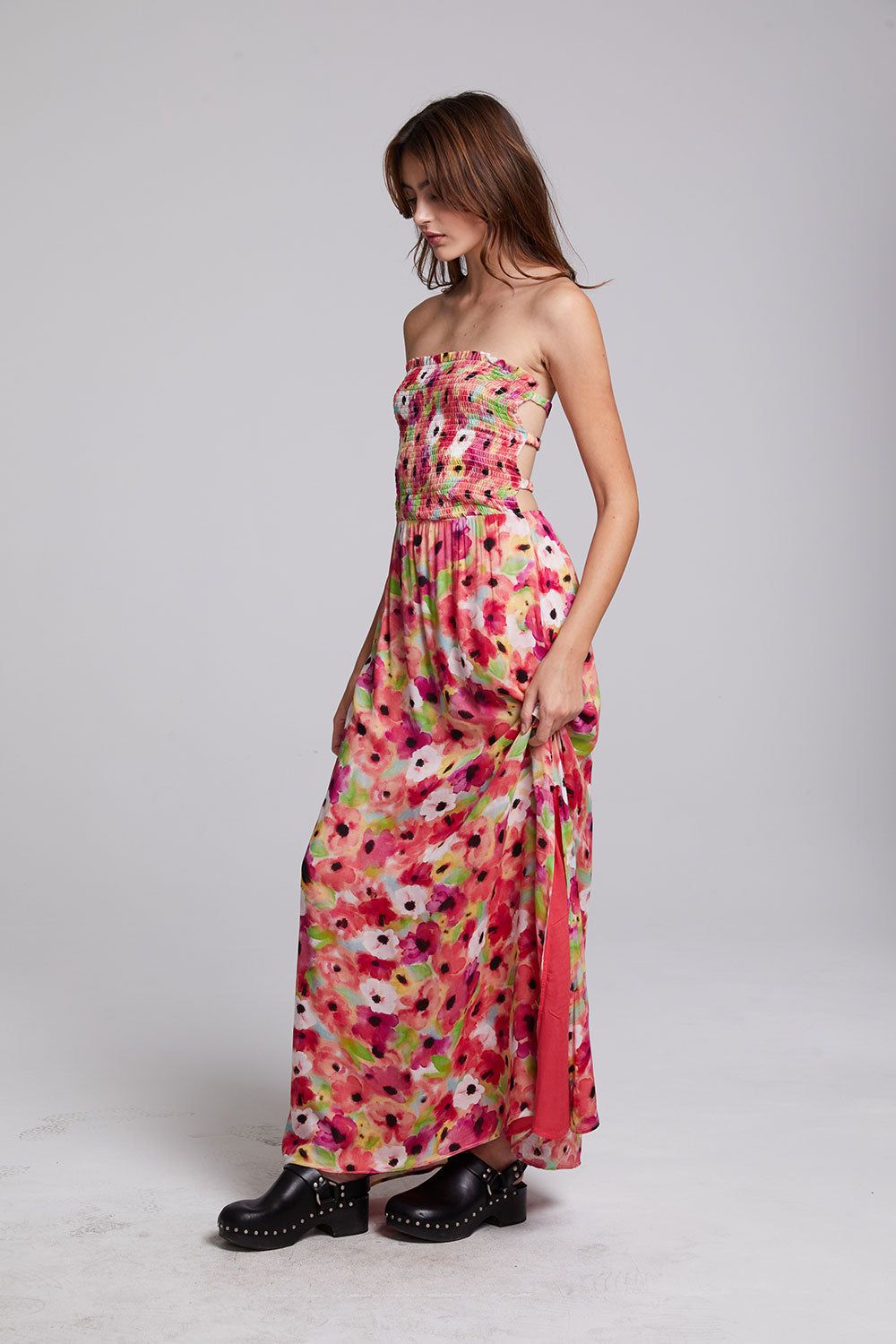 Anita Poppy Floral Maxi Dress sold by Chaser product image thumbnail 2