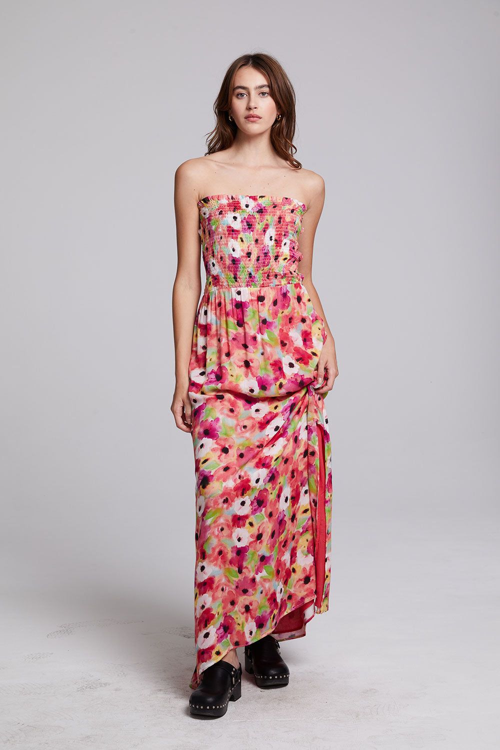 Anita Poppy Floral Maxi Dress sold by Chaser product image thumbnail 4