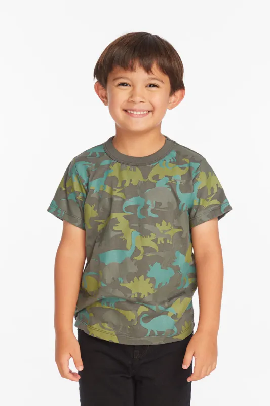 Dino Camo Boys Tee sold by Chaser