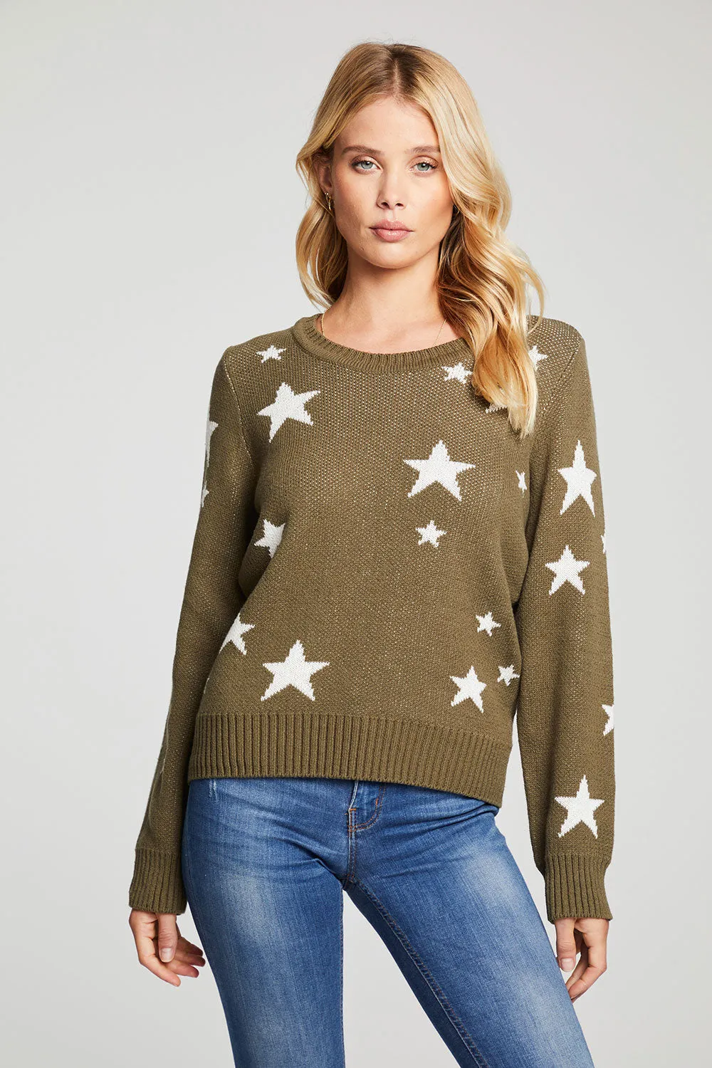 Military Stars Sweater sold by Chaser