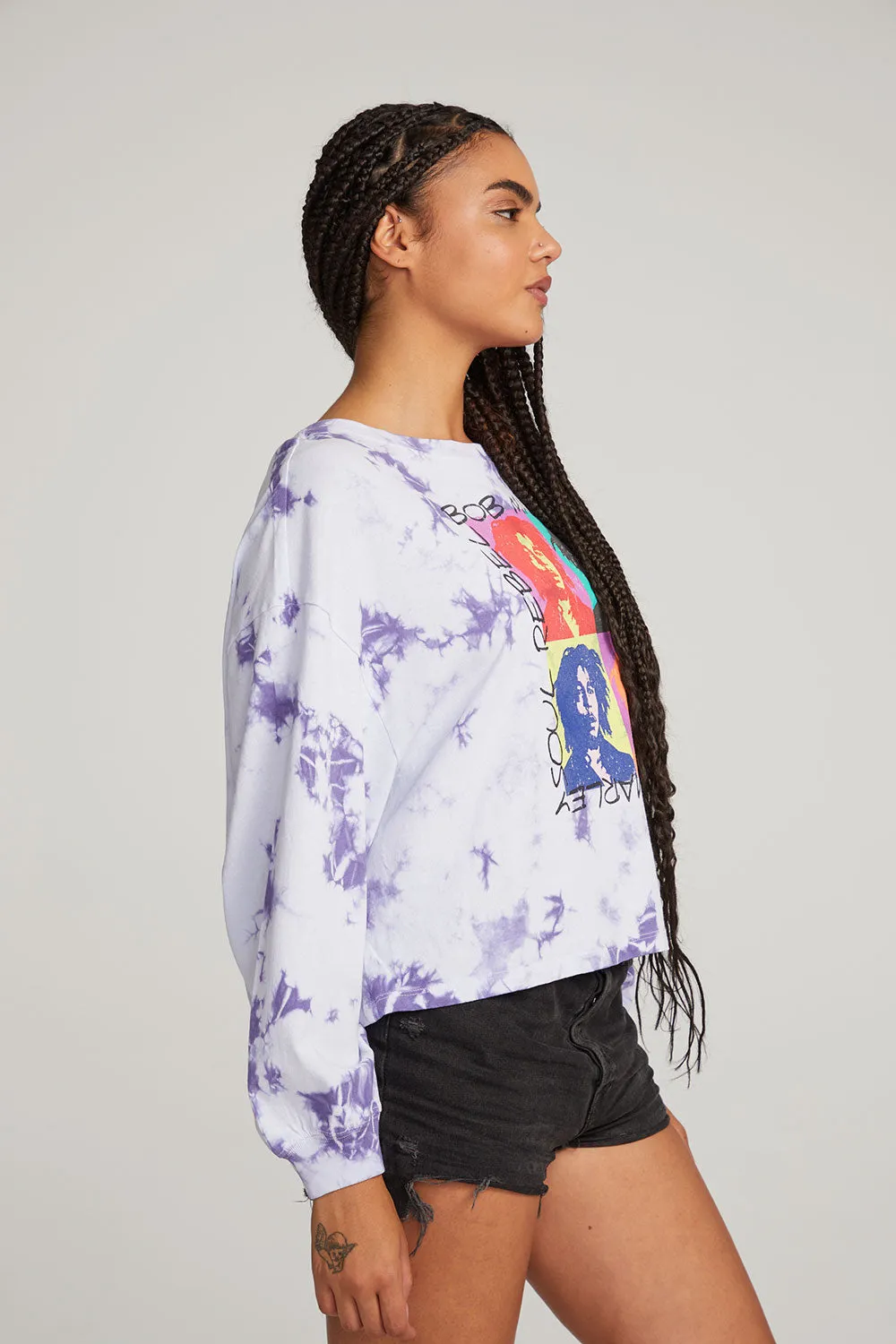 Bob Marley Soul Rebel Long Sleeve Tee sold by Chaser product image thumbnail 2
