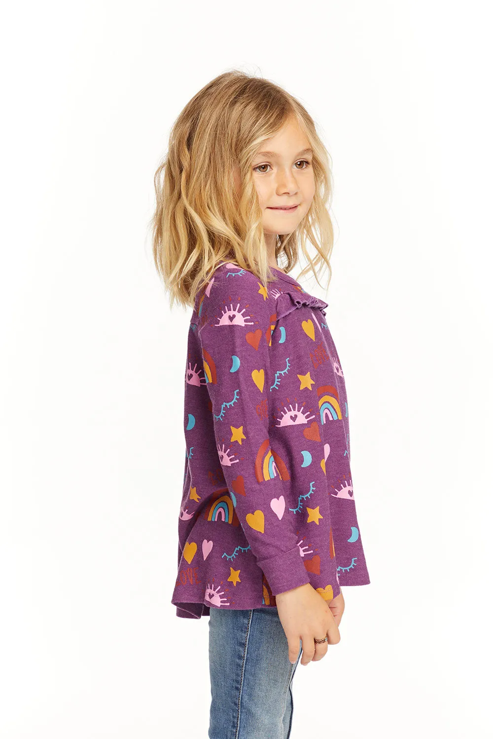 Rainbow Love Long Sleeve sold by Chaser product image thumbnail 4