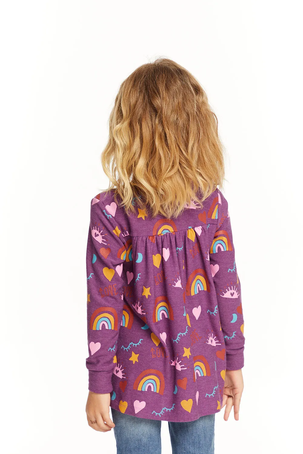 Rainbow Love Long Sleeve sold by Chaser product image thumbnail 5