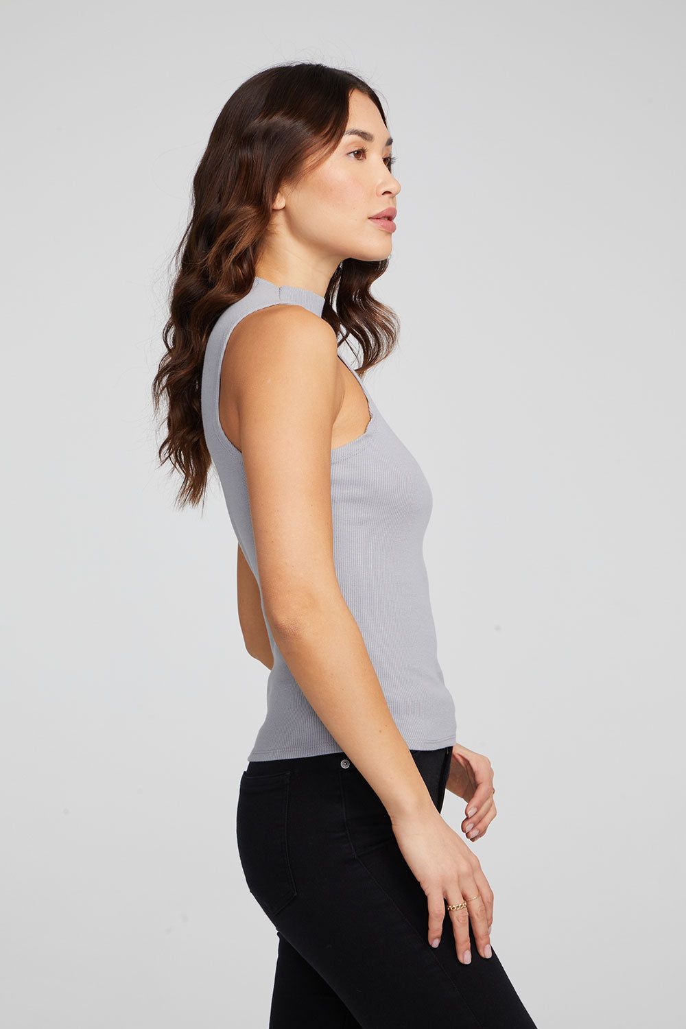 Fox Silver Grey Tank sold by Chaser product image thumbnail 2