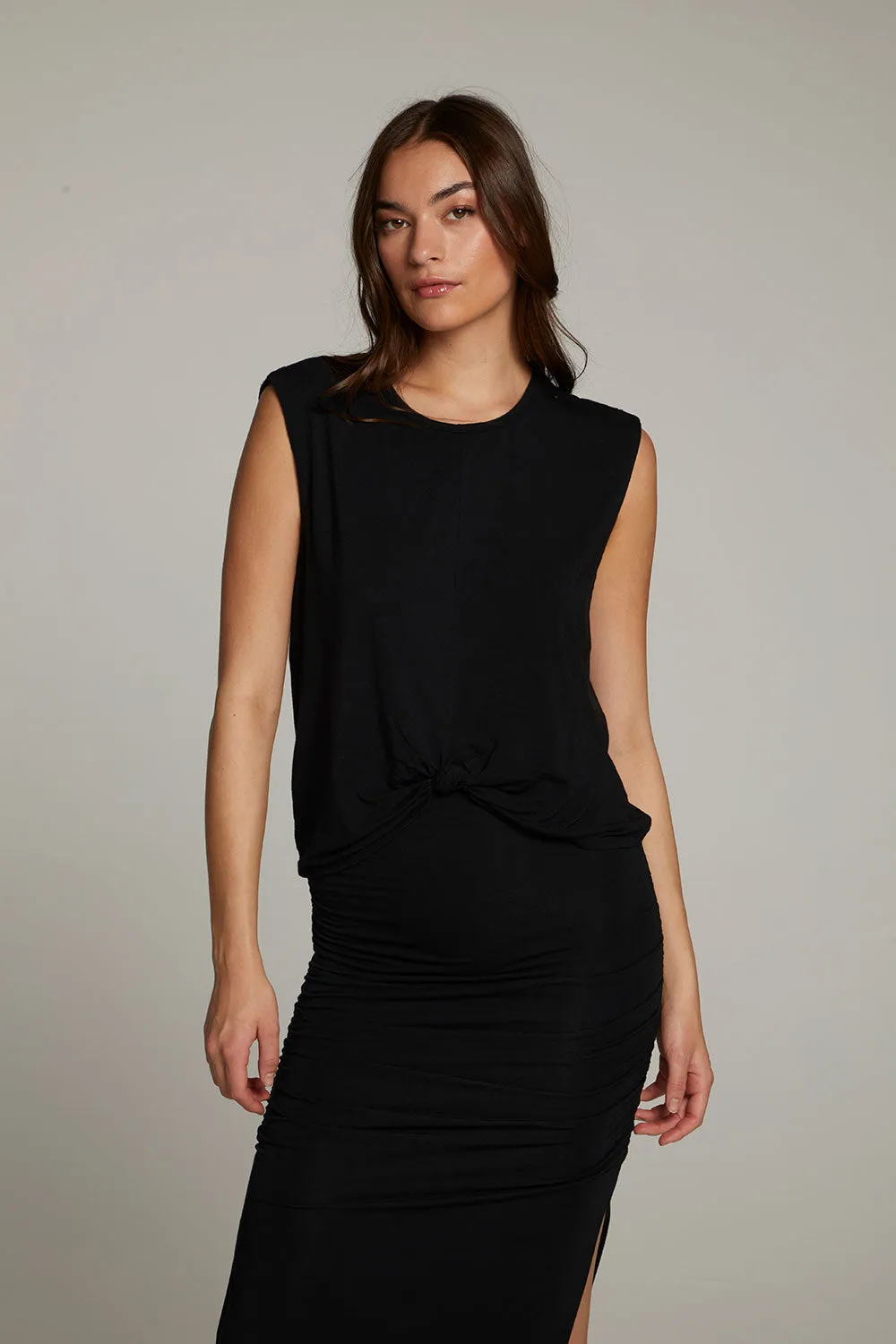 Ocean True Black Tank sold by Chaser product image thumbnail 2