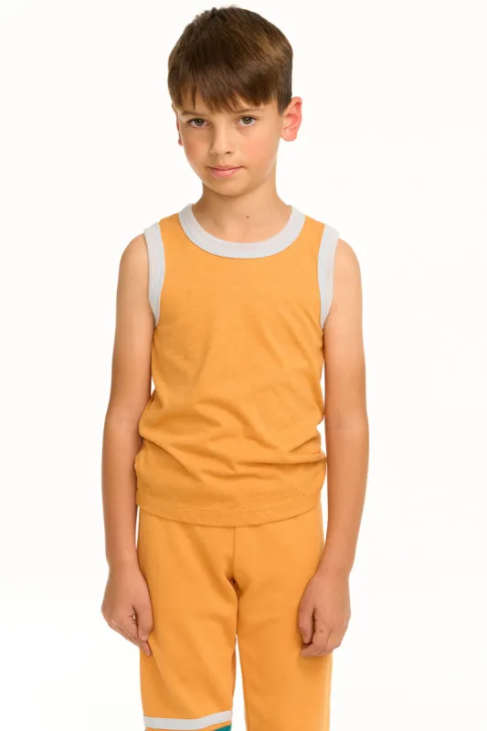 Boy's SoCal Stripes Recycled Vintage Jersey Tank sold by Chaser