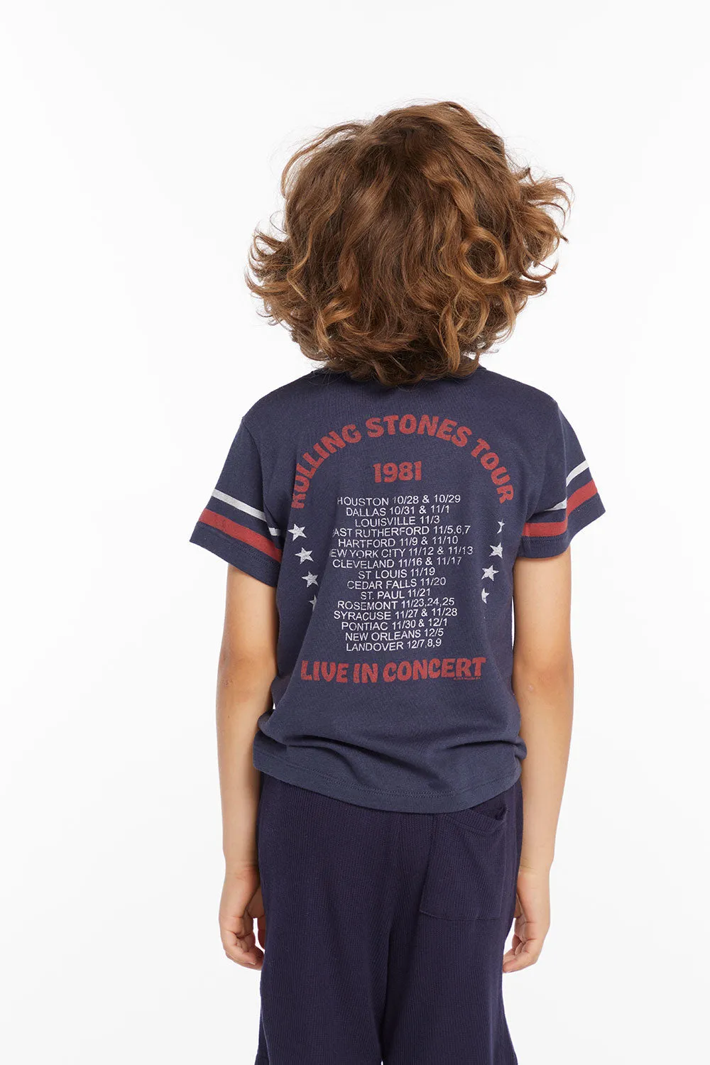 Rolling Stones Live In Concert Boys Tee sold by Chaser product image thumbnail 3