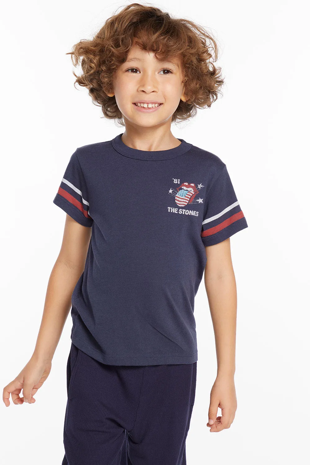 Rolling Stones Live In Concert Boys Tee sold by Chaser product image thumbnail 4