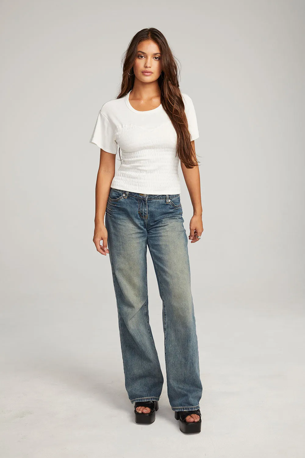 Rawlin White Tee sold by Chaser product image thumbnail 5