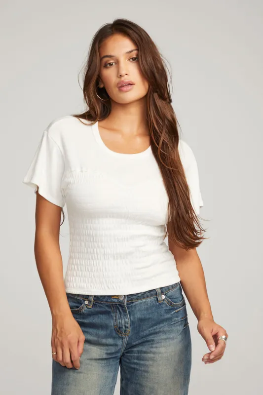 Rawlin White Tee sold by Chaser