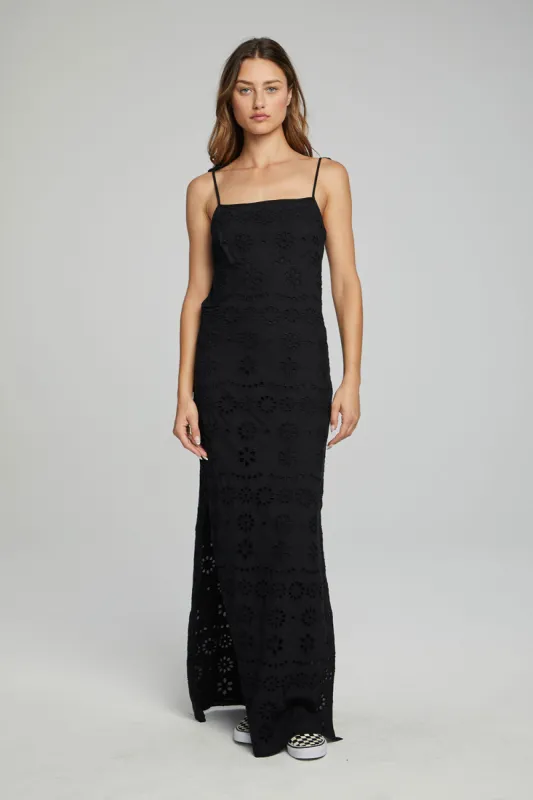 Palisades Maxi Dress - Black Onyx made by Chaser