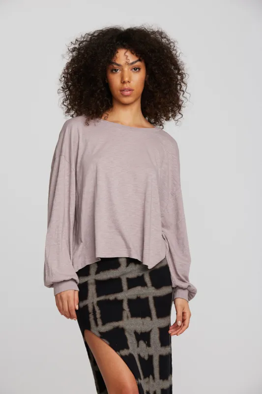 Gauze Jersey Long Sleeve Tee sold by Chaser