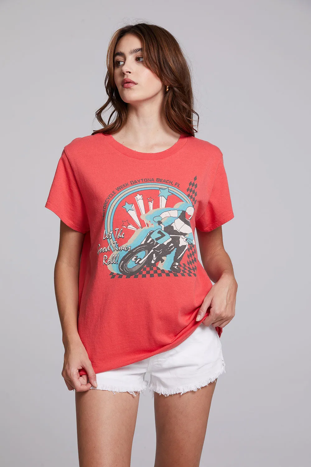 Motorcycle Week Tee sold by Chaser product image thumbnail 4