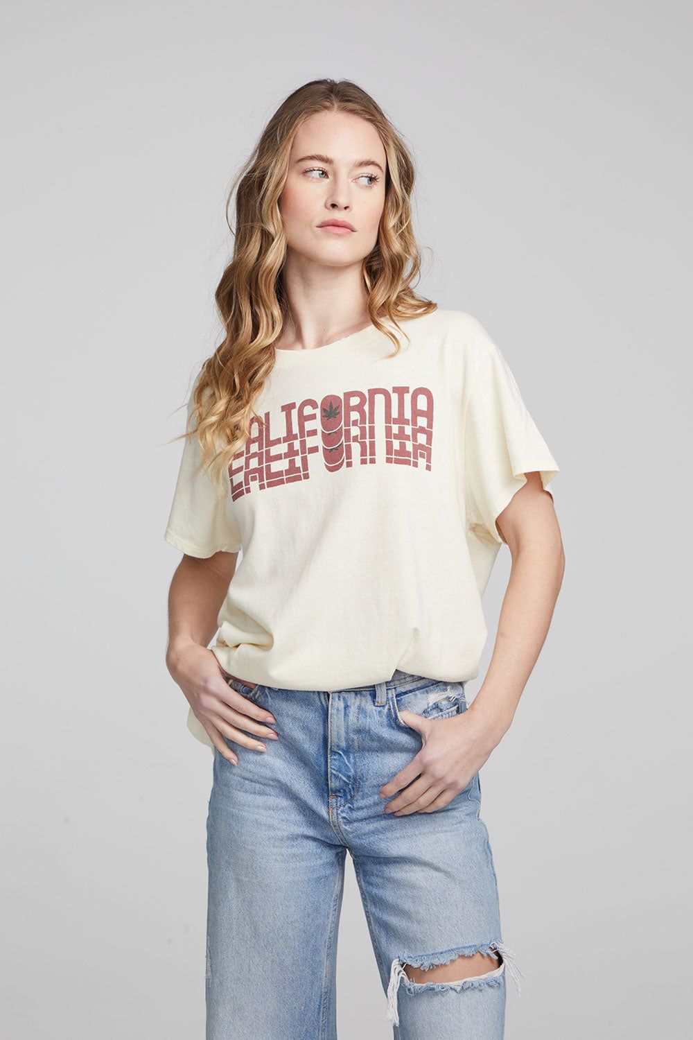 California Leaf Tee sold by Chaser product image thumbnail 2