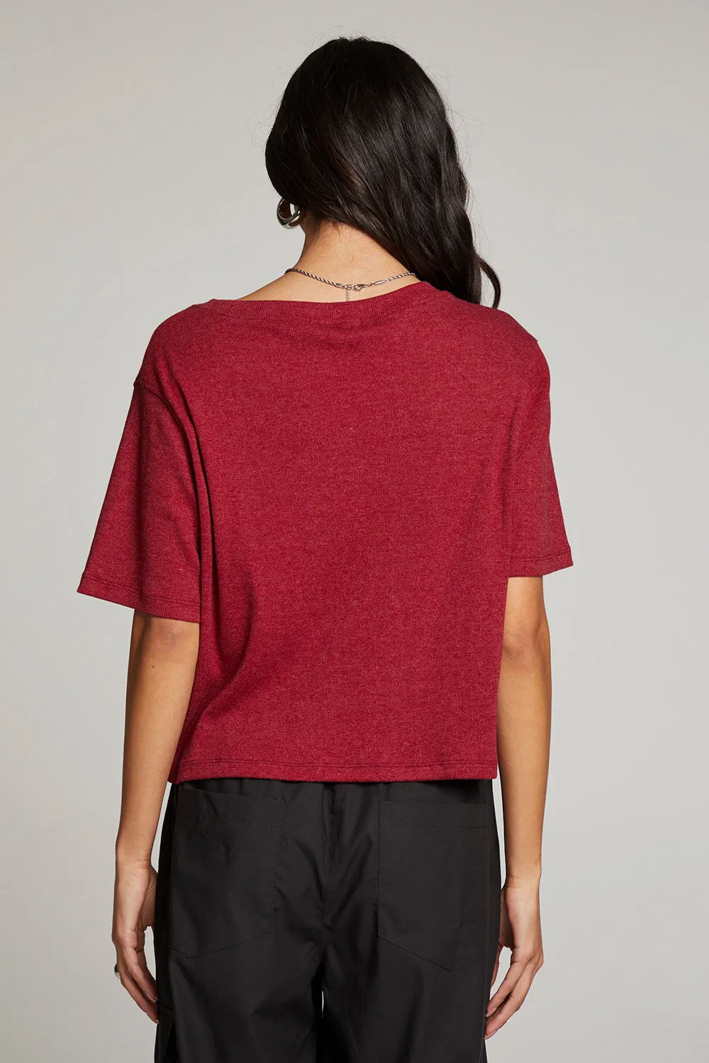 Rover Blood Red Tee sold by Chaser product image thumbnail 4