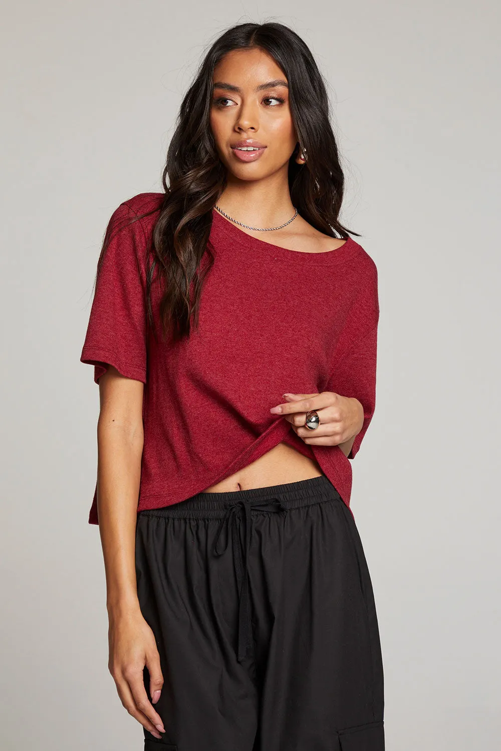 Rover Blood Red Tee sold by Chaser product image thumbnail 3