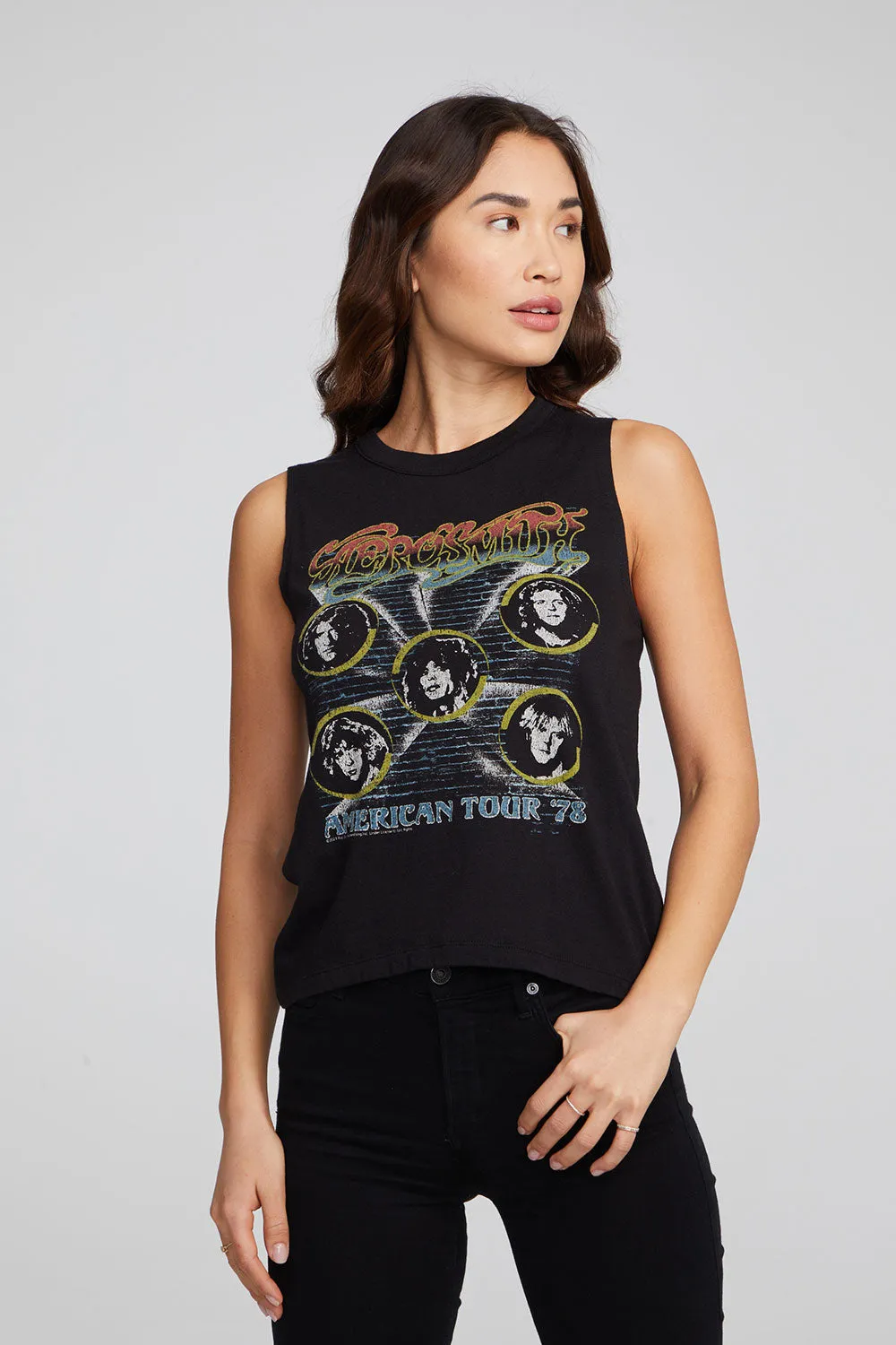 Aerosmith American Tour Muscle Crop sold by Chaser