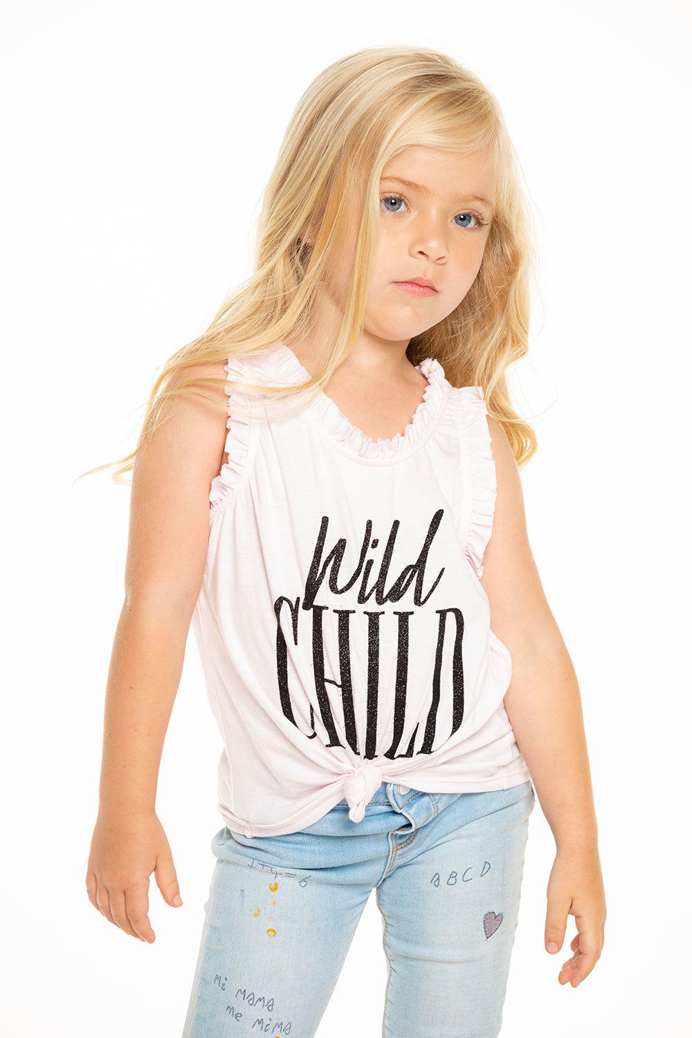 Wild Child Racerback Tank sold by Chaser product image thumbnail 2