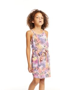 Luna Cosmic Sunset Print Mini Dress sold by Chaser