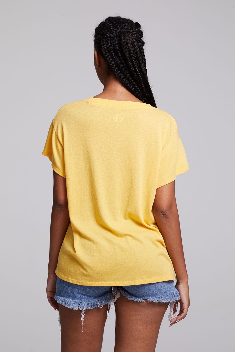 Poppy Yin Yang Crew Neck Tee sold by Chaser product image thumbnail 4