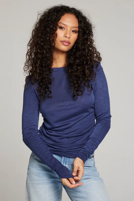 Louis Sapphire Long Sleeve sold by Chaser