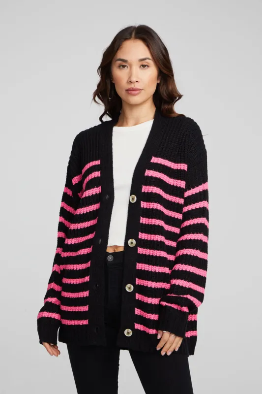 Vibe Melrose Stripe Cardigan sold by Chaser