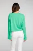 Cotton Jersey Cropped Long Sleeve Tee sold by Chaser