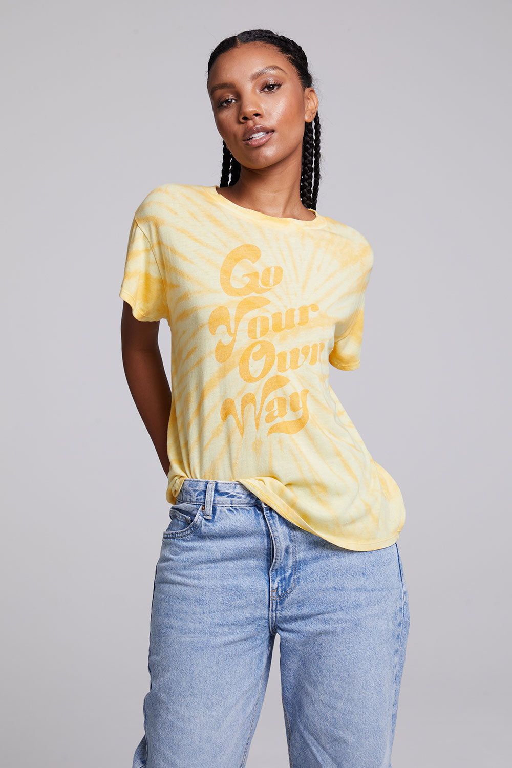 Go Your Own Way Crew Neck Tee sold by Chaser