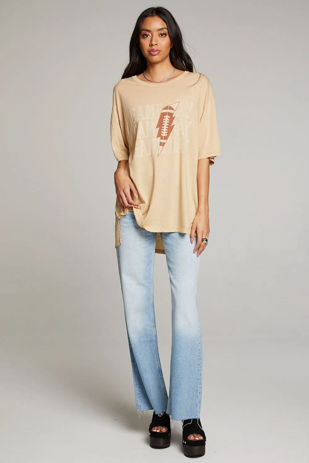 Game Day Bolt One Size Tee sold by Chaser product image thumbnail 5