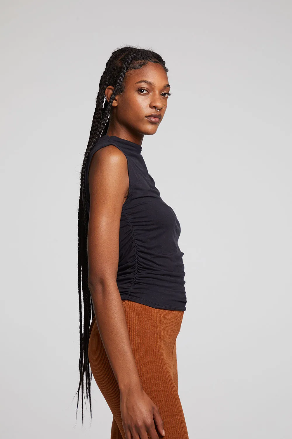 Haileyy Licorice Tank Top sold by Chaser product image thumbnail 2