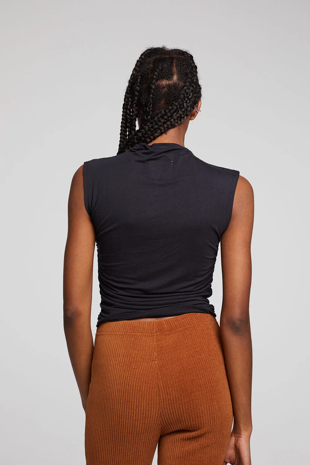 Haileyy Licorice Tank Top sold by Chaser product image thumbnail 3