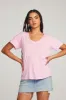 Everyday Essential Pastel Lavender V-neck Tee sold by Chaser