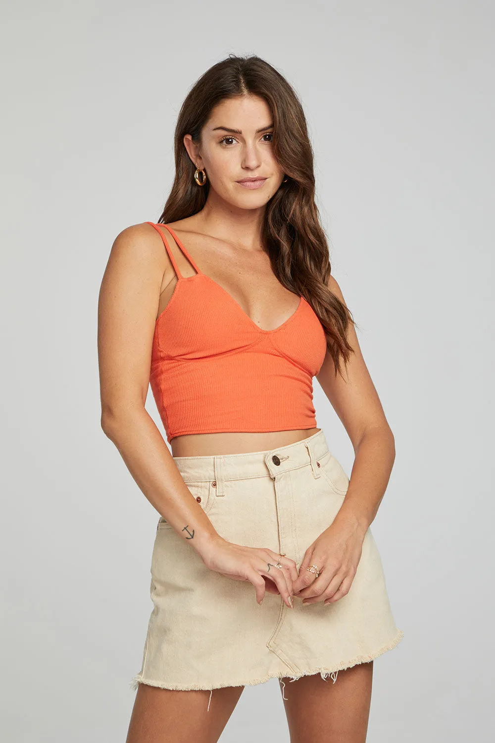 Strand Crop Top - Tigerlily sold by Chaser