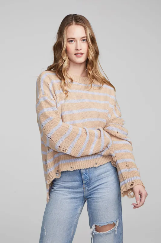 Jax Fairfax Stripe Pullover sold by Chaser