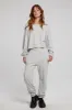 Scarlet Heather Grey Pullover sold by Chaser