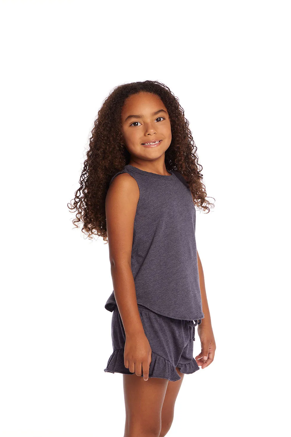 Avalon Girls Vintage Jersey Shirttail Muscle sold by Chaser product image thumbnail 3