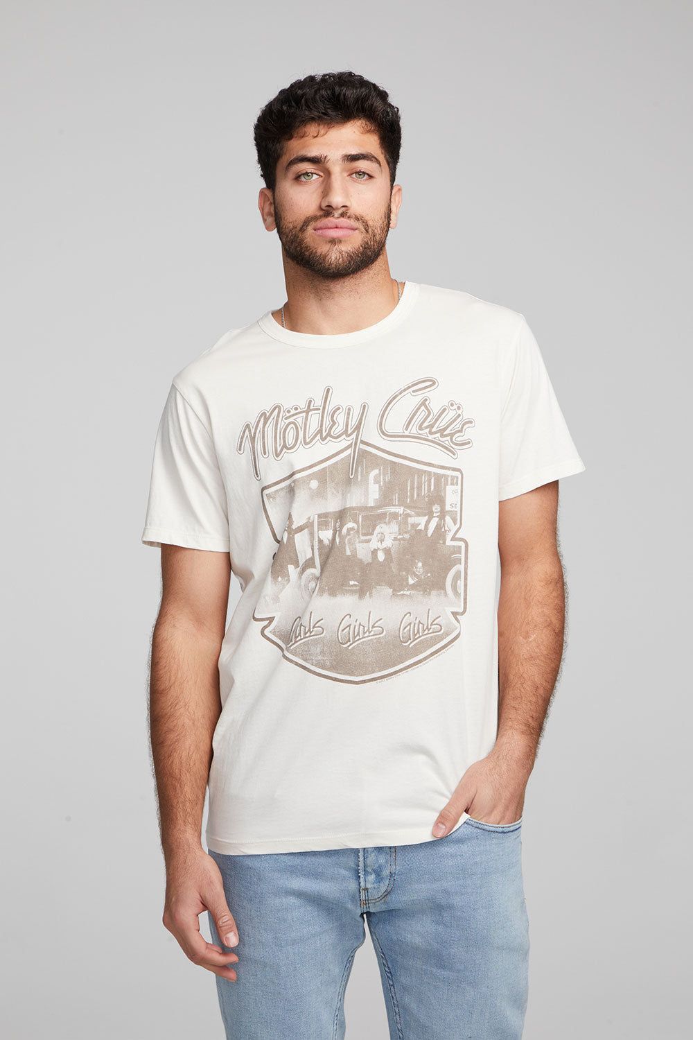 Motley Crue L.A. California Crew Neck Tee sold by Chaser product image thumbnail 3