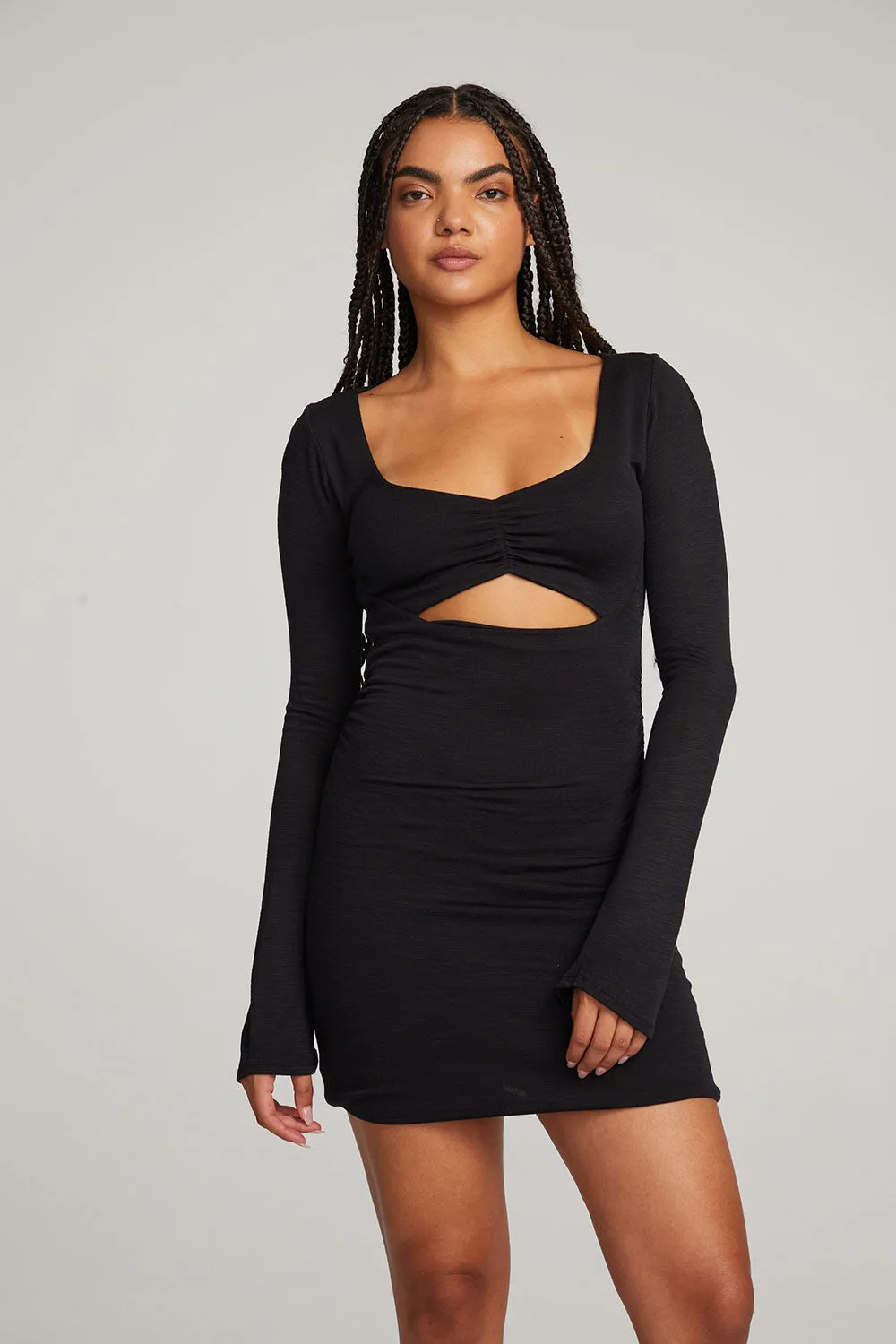 Bay Licorice Mini Dress sold by Chaser product image thumbnail 4