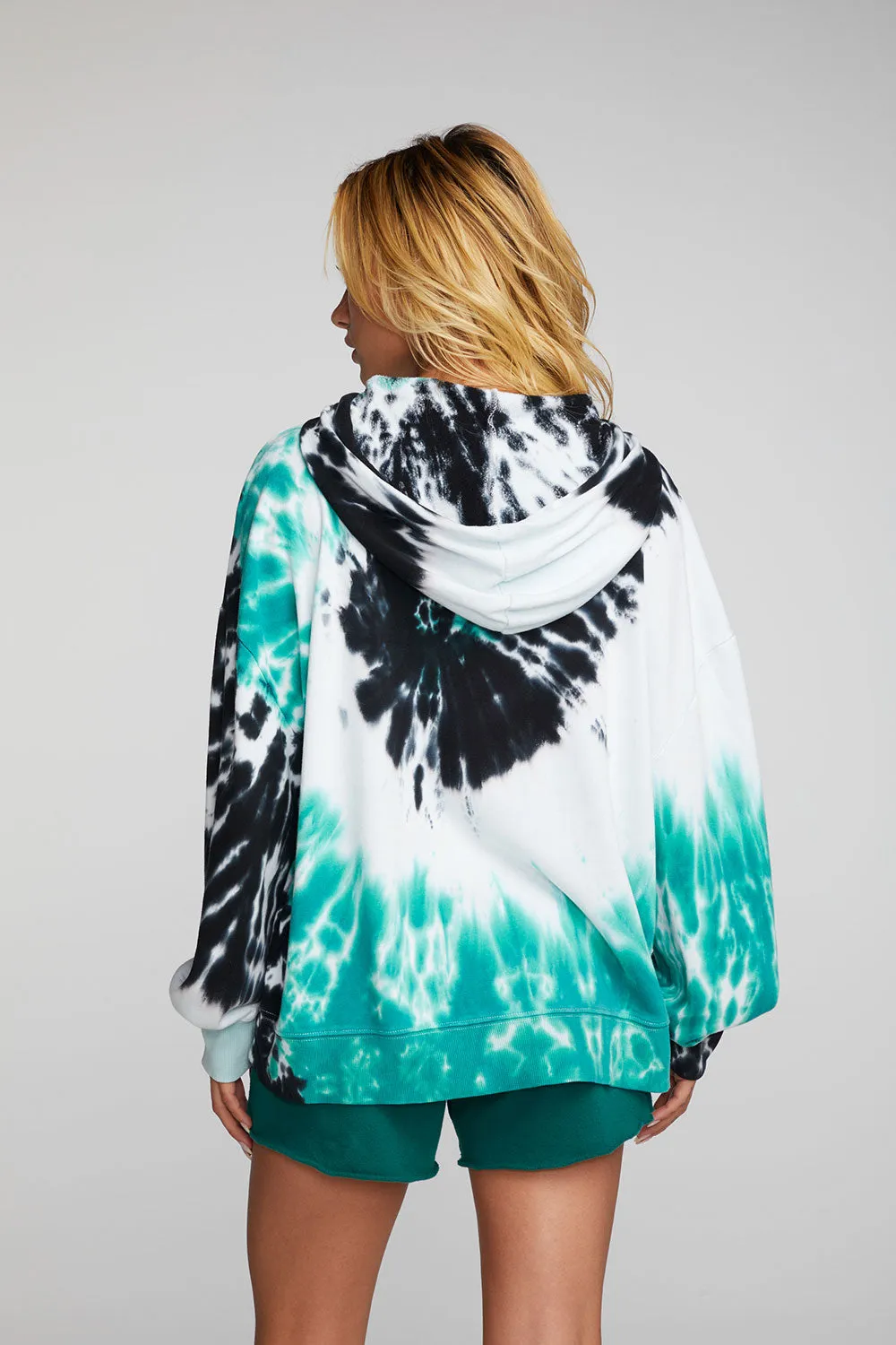 Cotton Fleece Zip Up Hoodie sold by Chaser product image thumbnail 4