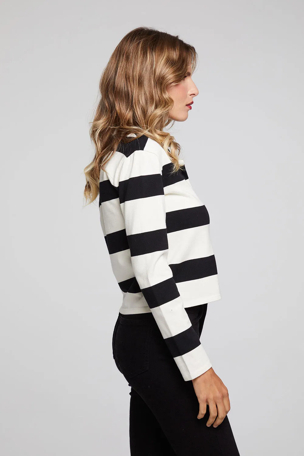 Bolt Heart Long Sleeve sold by Chaser product image thumbnail 4