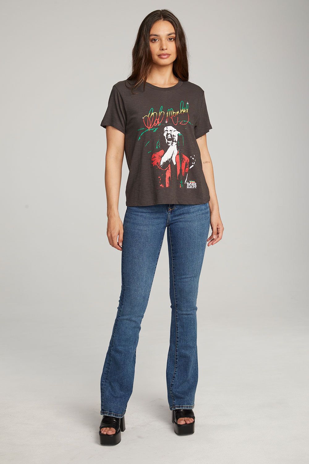 Bob Marley Live On Stage Tee sold by Chaser product image thumbnail 5