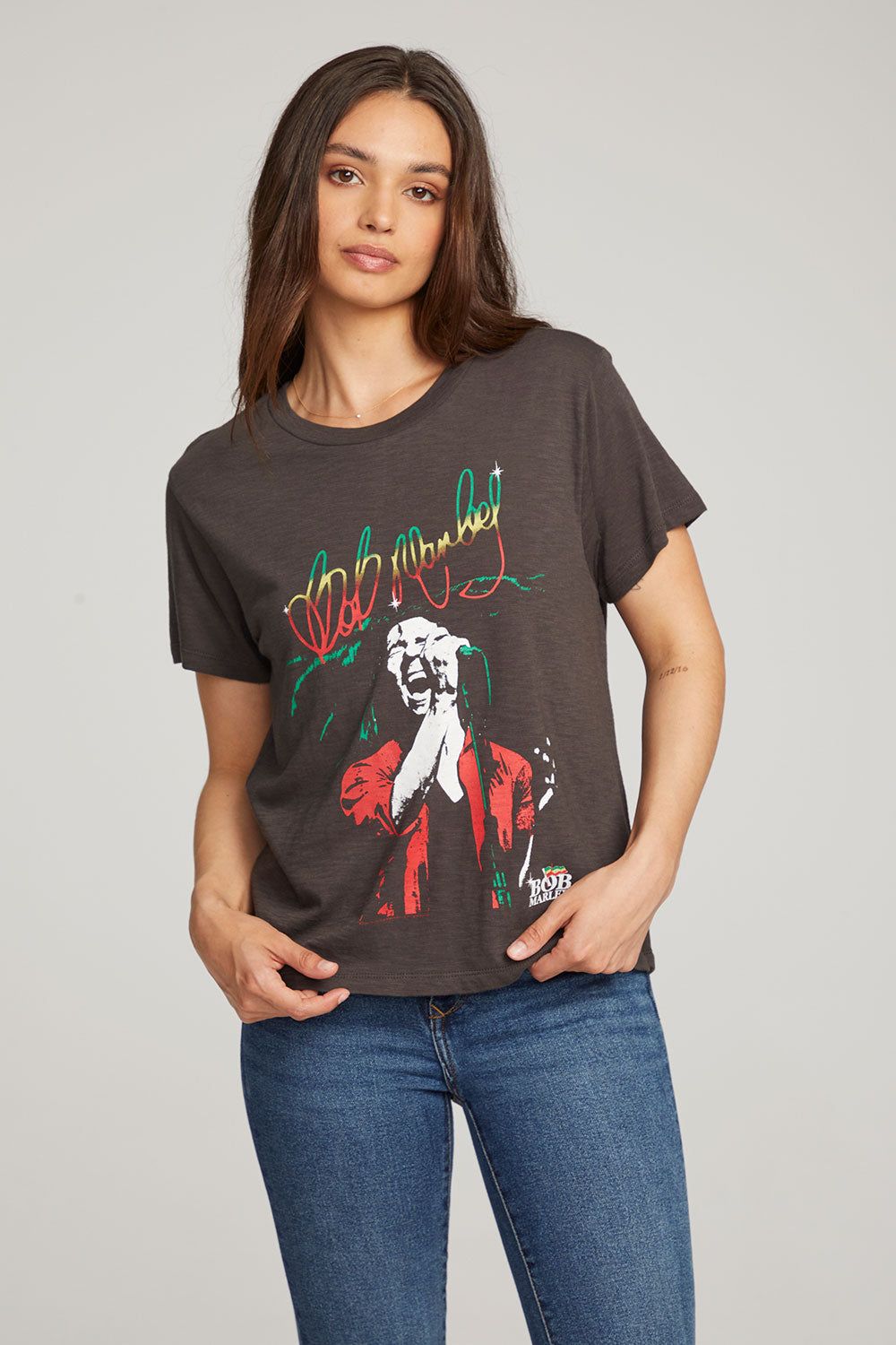 Bob Marley Live On Stage Tee sold by Chaser product image thumbnail 3