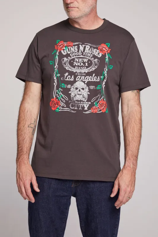 Guns 'n Roses Good Time Paradise City Mens Tee sold by Chaser