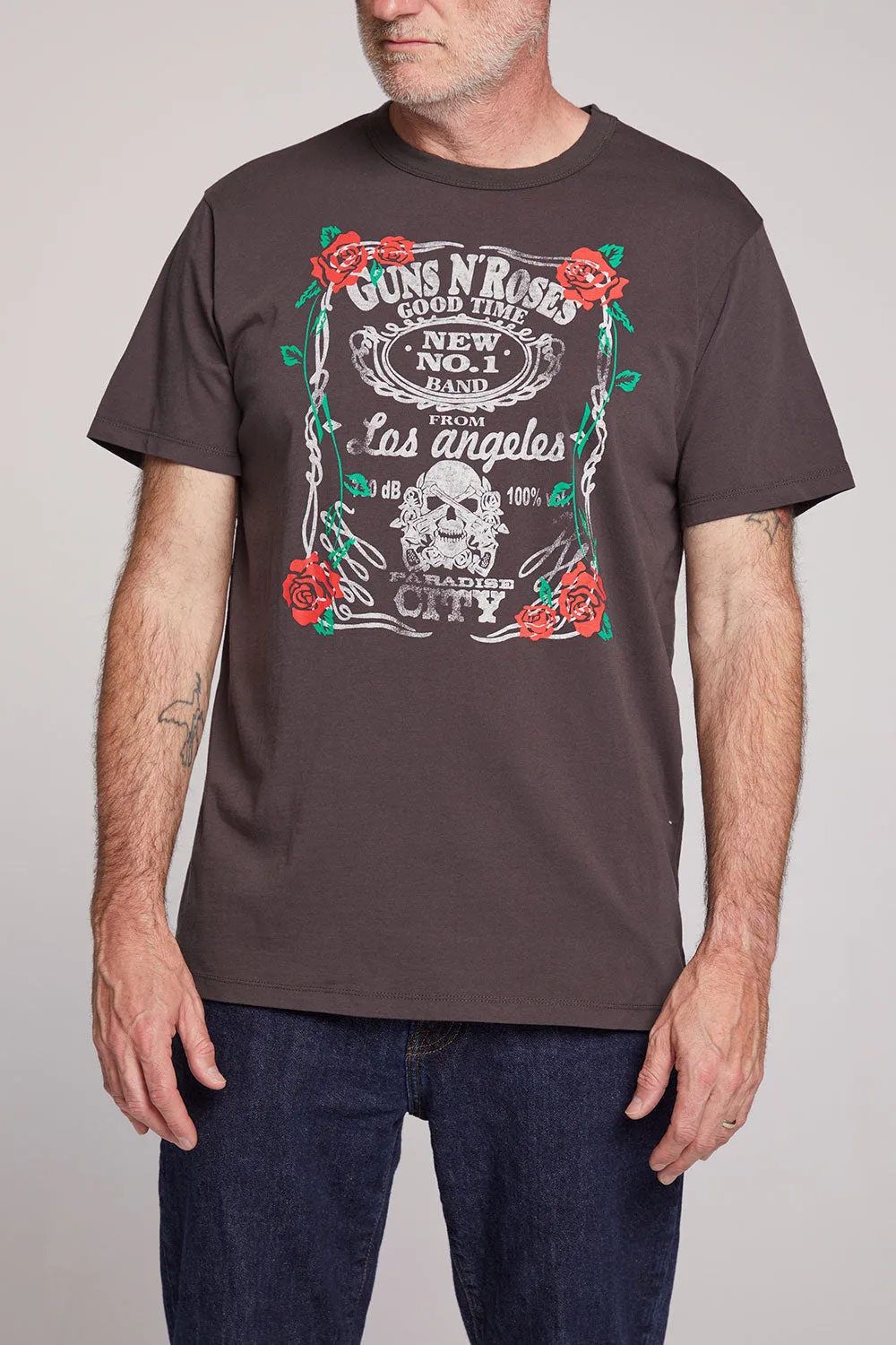 Guns 'n Roses Good Time Paradise City Mens Tee sold by Chaser