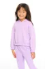 Semi Cropped Shirred Hoodie Pullover sold by Chaser