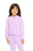 Semi Cropped Shirred Hoodie Pullover sold by Chaser