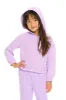 Semi Cropped Shirred Hoodie Pullover sold by Chaser