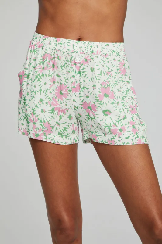 Ollie Boxer Shorts - Daisy Floral Print sold by Chaser