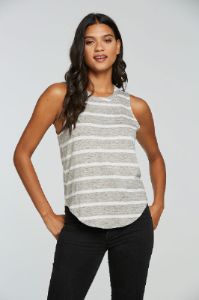 Linen Jersey Shirttail Muscle sold by Chaser