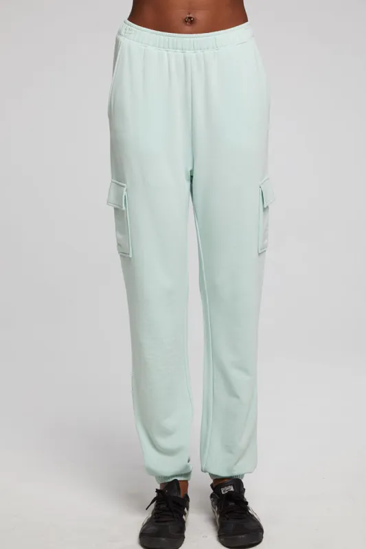 Claude Matcha Green Jogger sold by Chaser